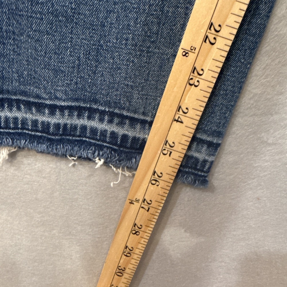 Abercrombie & Fitch Ultra High Rise Ankle Straight Jeans Size 29/8R - Picture 5 of 7
